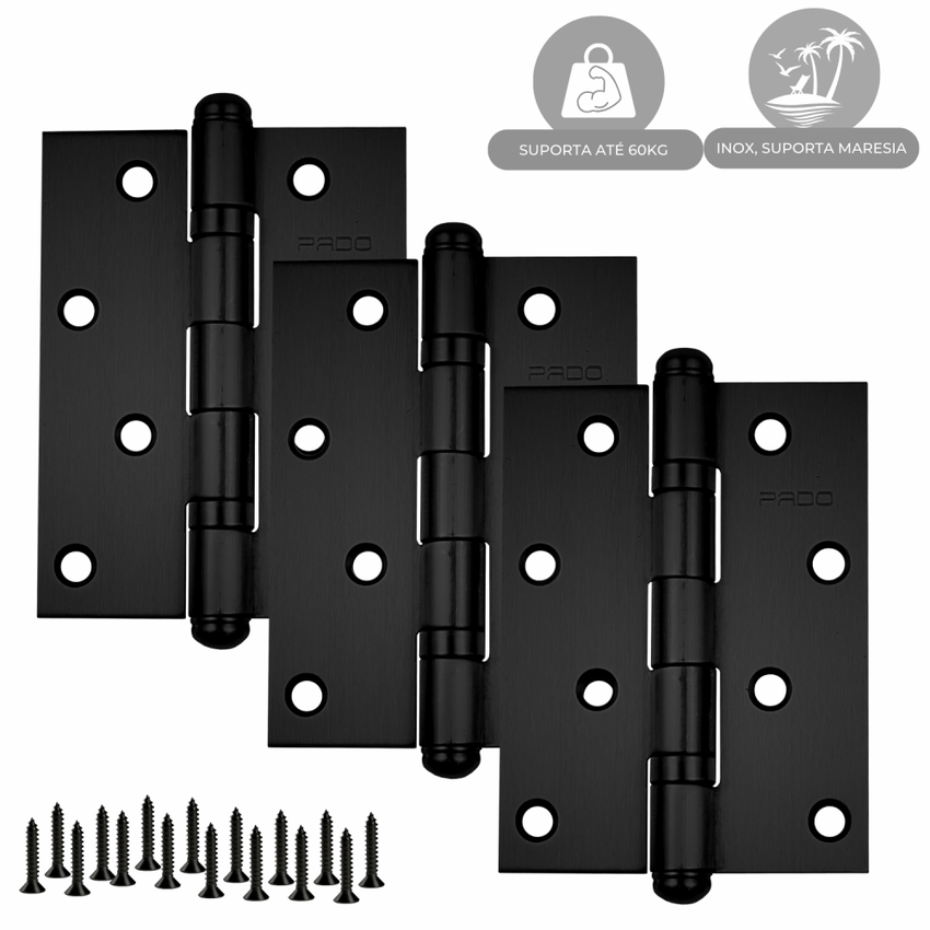 Dobradiça para Porta Pado 4