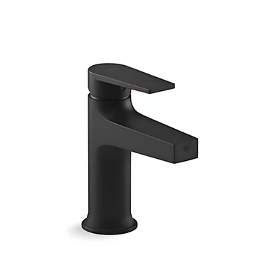 Misturador monocomando Kohler Taut de bica baixa em preto fosco