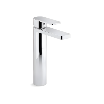Misturador monocomando Kohler Parallel de bica alta cromado para cuba de apoio