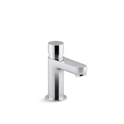 Torneira autom&aacute;tica Kohler Softpress cromada com acionamento por press&atilde;o