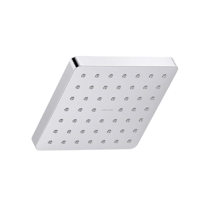 Chuveiro Kohler Parallel quadrado de 127 mm em cromado, sem tubo