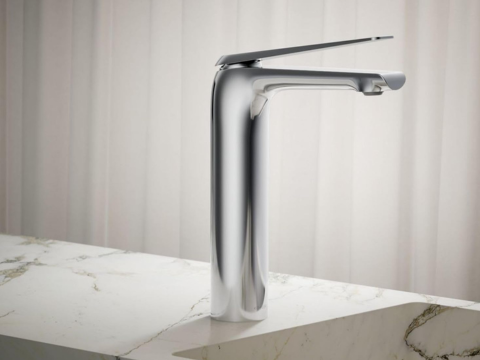 misturador monocomando lavatorio kohler bica alta avid cromado l3