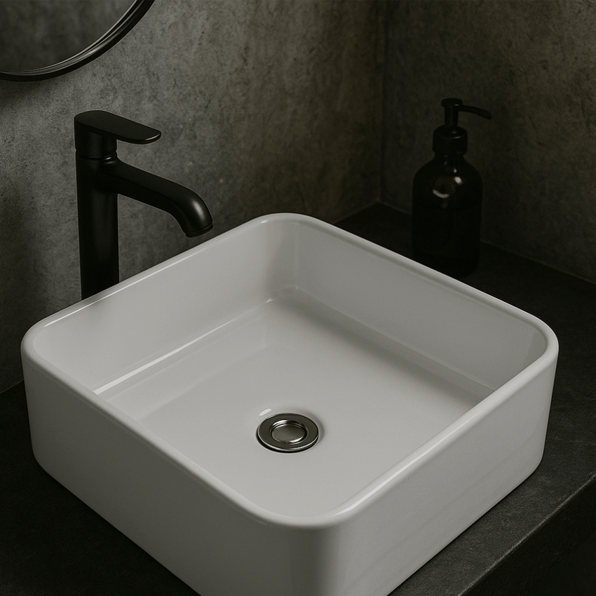 Cuba de Sobrepor Kohler Vox Lite Quadrada 35X35cm Branca| 28697BR