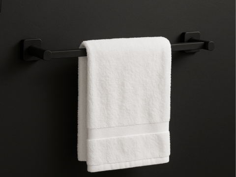 Porta Toalha 457mm Parallel Kohler Black Matte 23524BR BL seo1