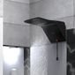 ducha ducali eletronica com led zagonel preto ligado com vapor no banheiro ducha ducali eletronica com led zagonel preto ligado com vapor no banheiro