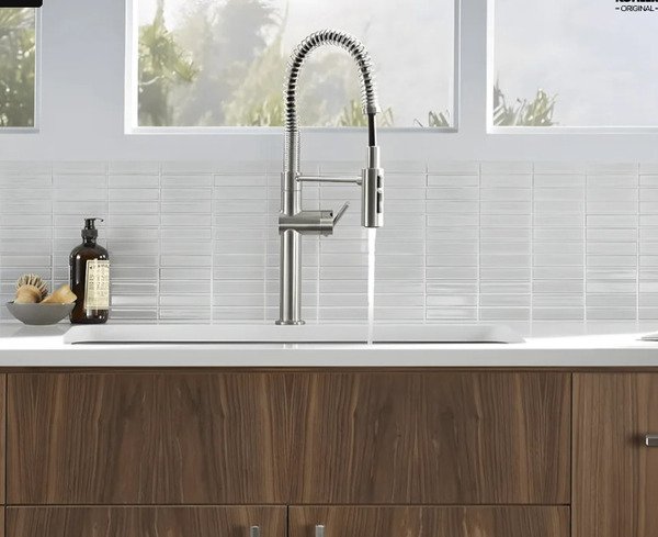 misturador cozinha gourmet profissional crue kohler vibrant