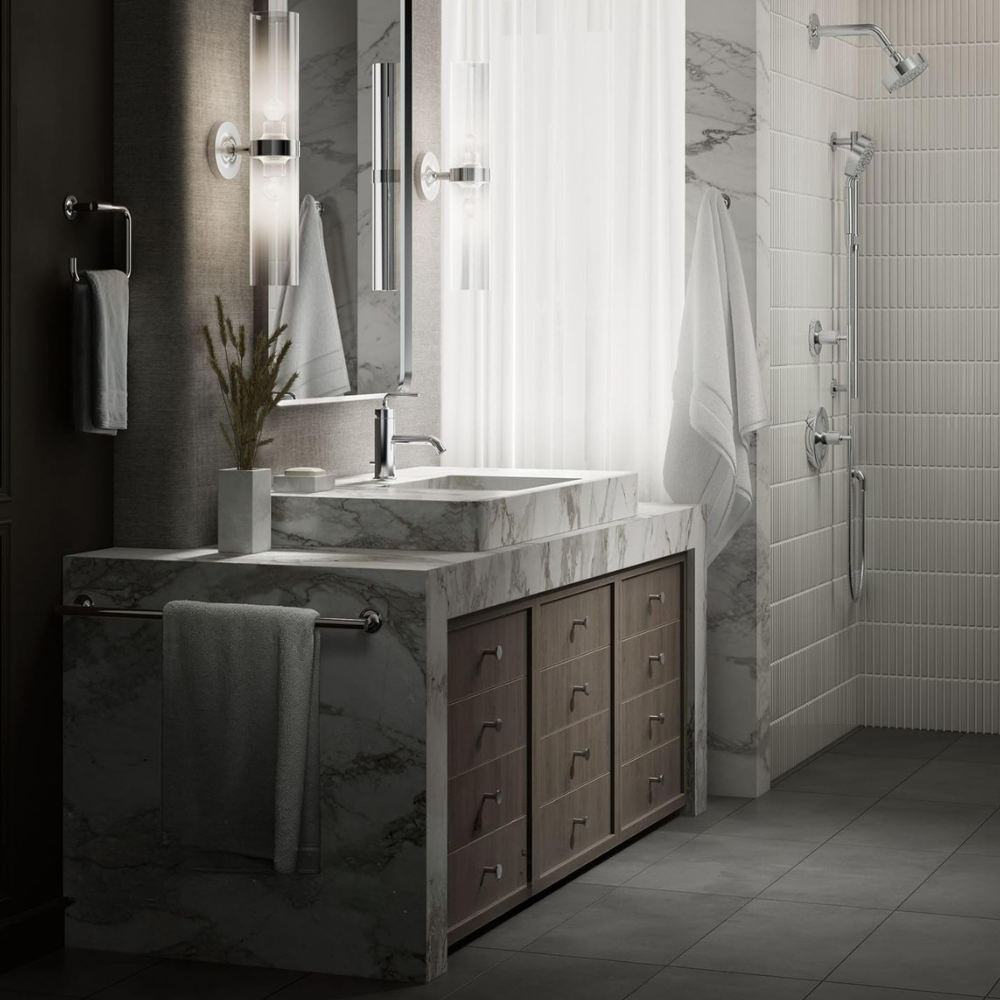 Misturador monocomando bancada Kohler Purist