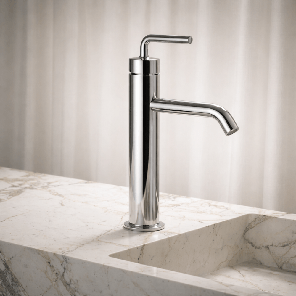 Misturador Kohler Purist bica alta detalhe