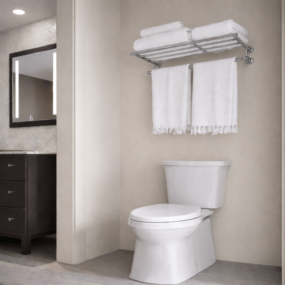 Toalheiro Kohler Purist detalhe