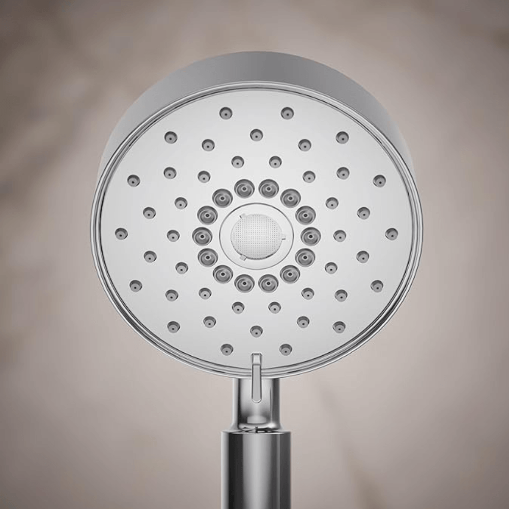Ducha manual Kohler Purist aplicada no banheiro