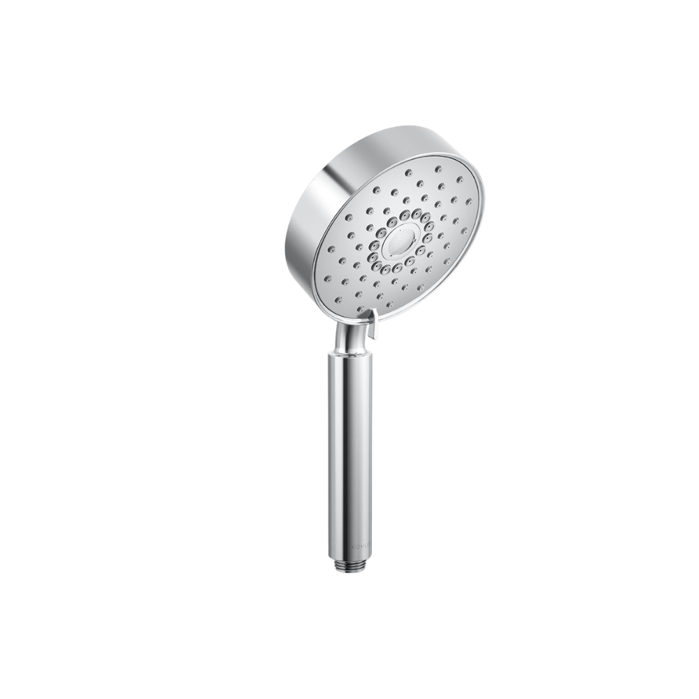 Ducha manual Kohler Purist cromada detalhe