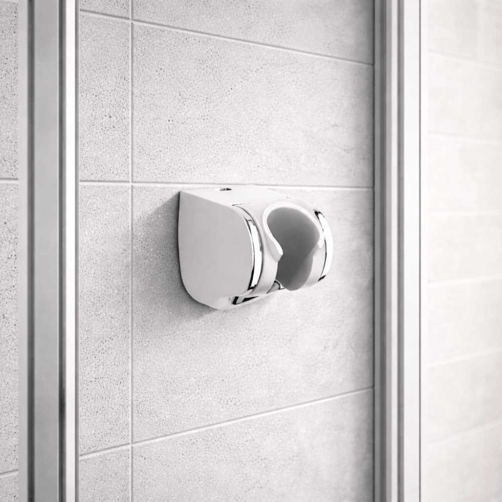Suporte para ducha manual Kohler detalhe quadrado